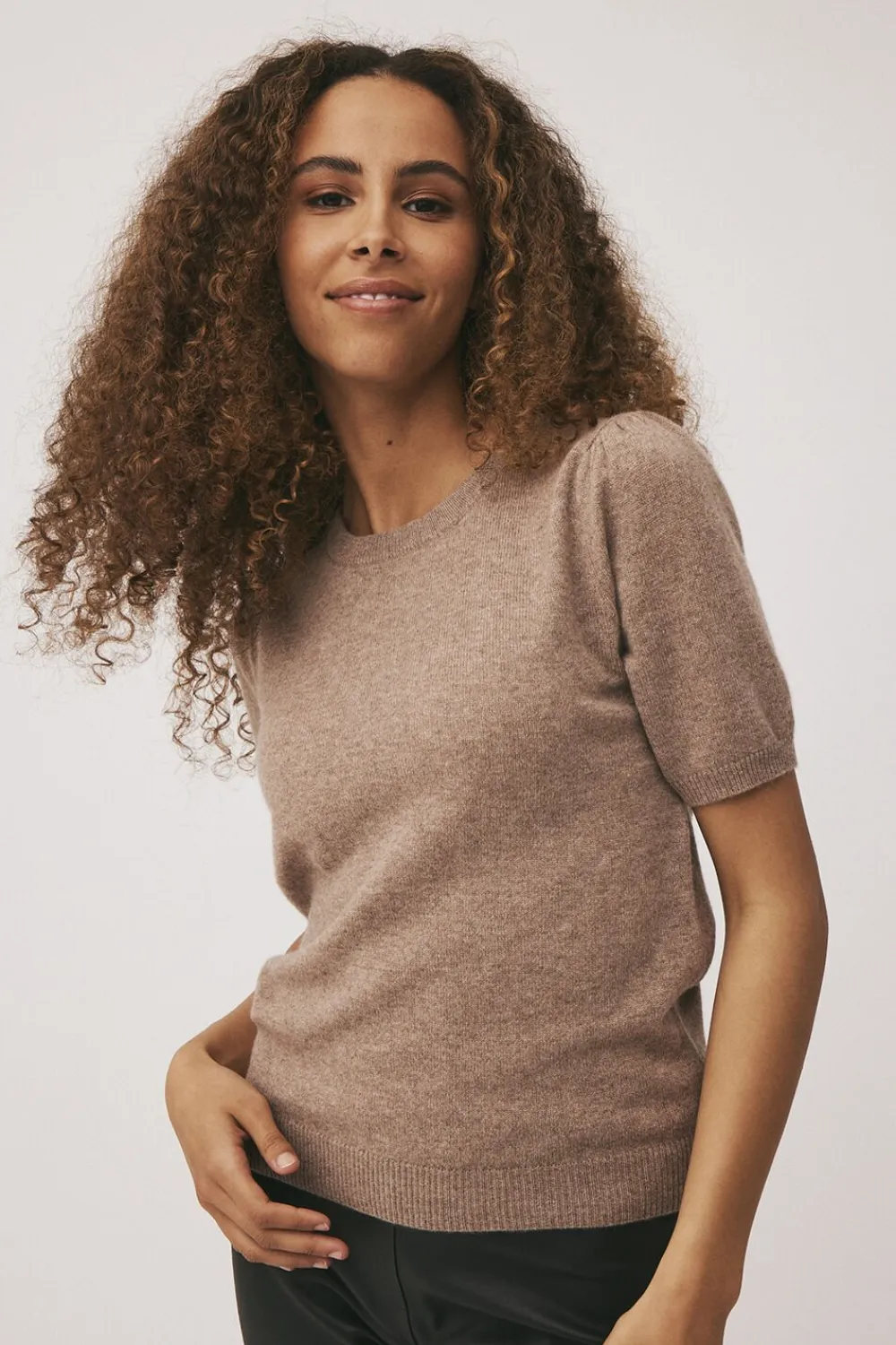 Magasin du Nord Collection Mabel 4 - 100% Cashmere Sand melange Best