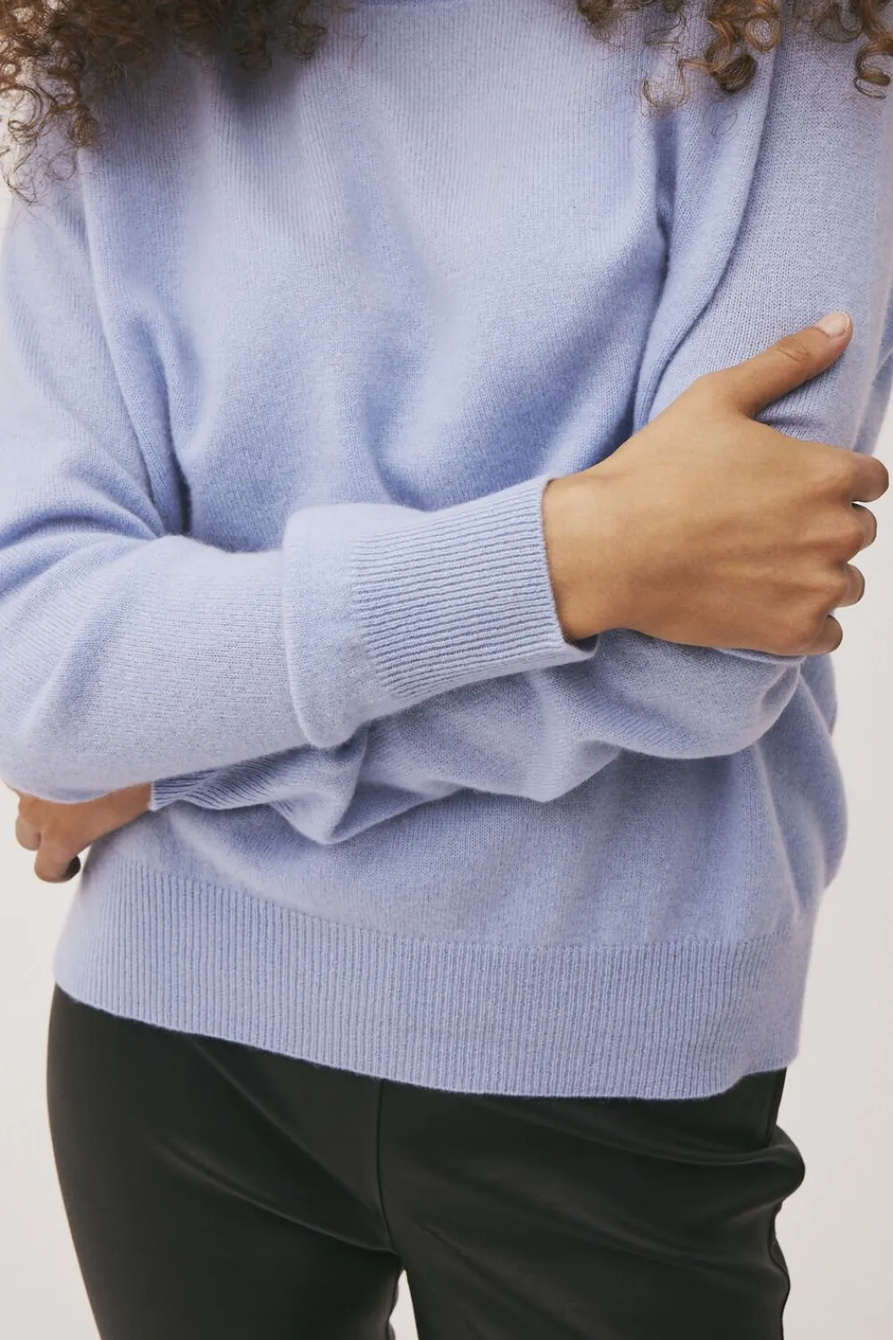 Magasin du Nord Collection Mabel 2 - 100% Cashmere Light blue Discount