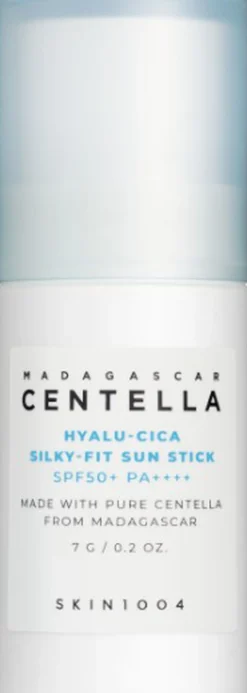 Madagascar Centella Hyalu-Cica Silky-Fit Sun Stick SPF50+ PA++++>SKIN1004 Clearance