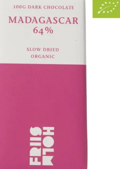 Friis-Holm Madagascar Slow Dried 64 %, 100 g, økologisk