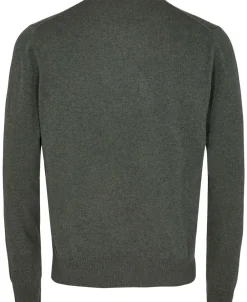 Magasin du Nord Collection Mads 2 - 100% Cashmere Dusty olive melange