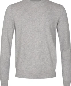 Magasin du Nord Collection Mads 2 - 100% Cashmere Light grey melange Hot