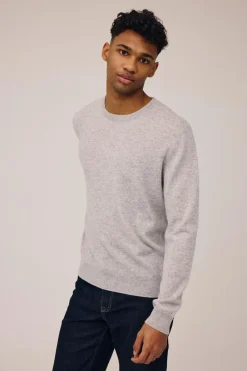 Magasin du Nord Collection Mads 2 - 100% Cashmere Light grey melange Hot