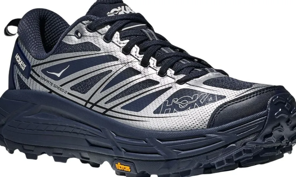HOKA Mafate Speed 2 Varsity navy / silver Sale