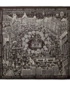 Magasin du Nord Collection Magasin Iconic Scarf 83x83cm Coffee bean Discount