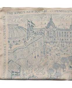 Magasin du Nord Collection Magasin Iconic Scarf 83x83cm Light blue New