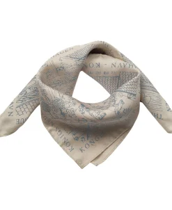 Magasin du Nord Collection Magasin Iconic Scarf 53x53cm - 100% Silke Light blue Hot