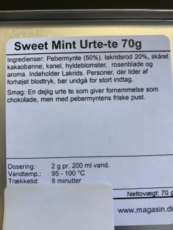 Magasin Mad&Vin Magasin Sweet Mint urte-te 70g Sale