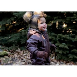 Mikk-Line Magic Mittens 3 Pack w. Lurex French roast-blac New