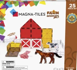 Magna-Tiles farm Animals, 25 pcs New