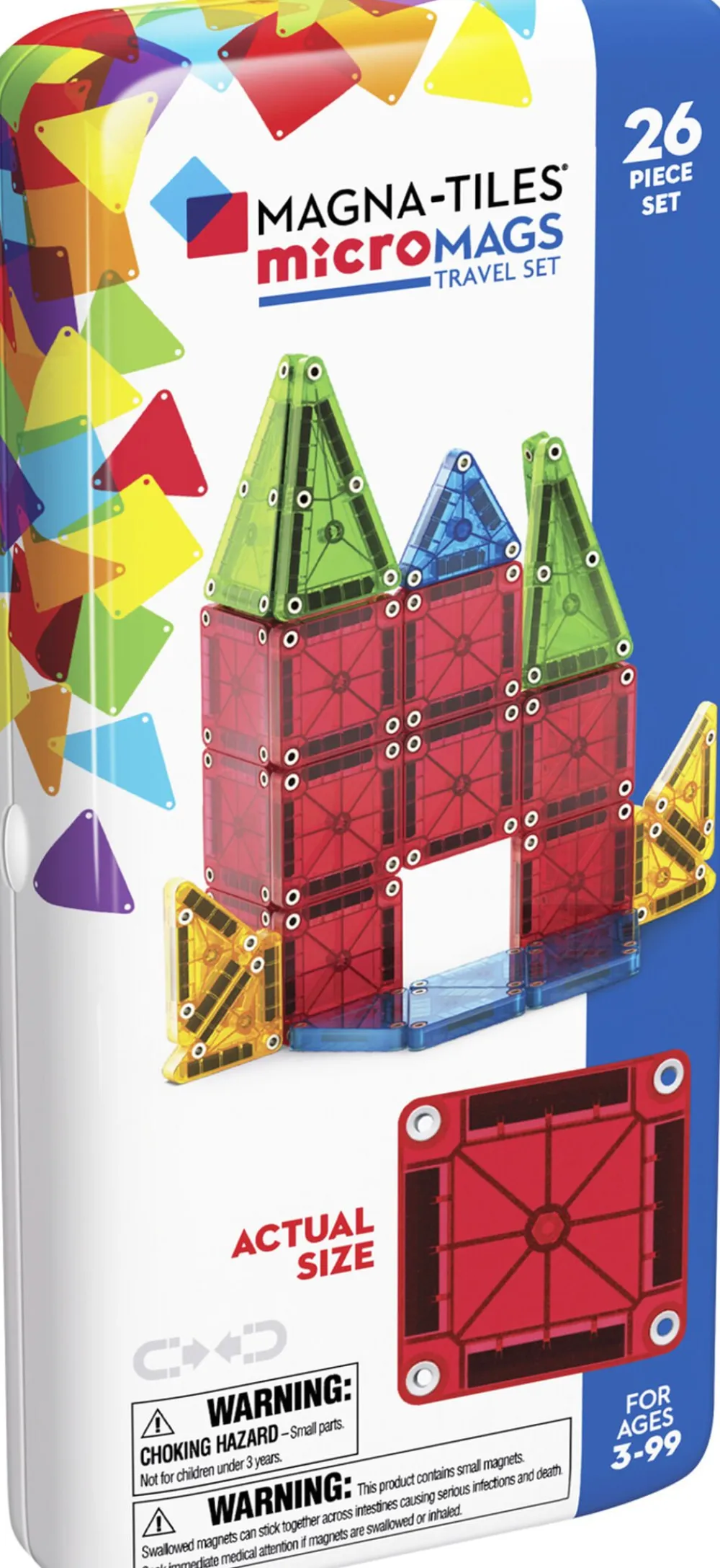 Børn Magna-Tiles microMAGS Tra