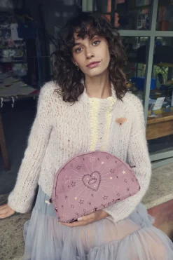 Makeup Bag Big Purple Theatre Magic><noscript><img width=