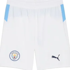 Puma Manchester City 25/26 Hjemmebaneshorts Hvid Sale