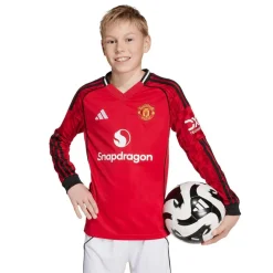 Manchester United 25/26 Hjemmebanetrøje Langærmet><noscript><img width=