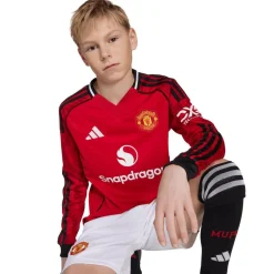 Manchester United 25/26 Hjemmebanetrøje Langærmet><noscript><img width=
