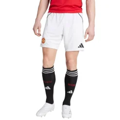 adidas Manchester United 25/26 Hjemmebane Shorts Hvid