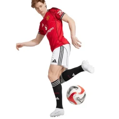 adidas Manchester United 25/26 Hjemmebane Shorts Hvid