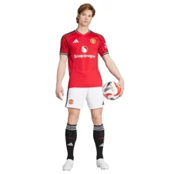adidas Manchester United 25/26 Hjemmebane Shorts Hvid