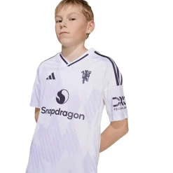 adidas Manchester United 25/26 Udebanetrøje Hvid Discount