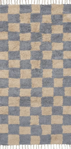 Mara Washable Rug - Mist Blue/Warm Sand>Ferm Living