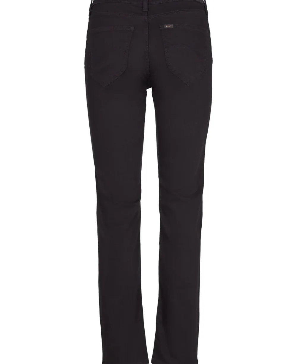 Dame Lee Marion straight black rinse jeans
