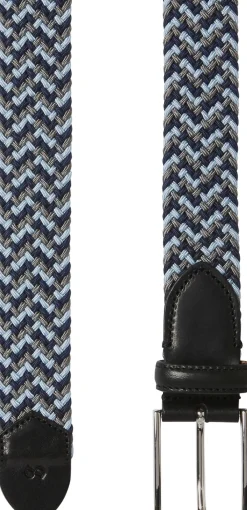 Saddler Mars Shiny silver Navy-grey-lt blue Discount