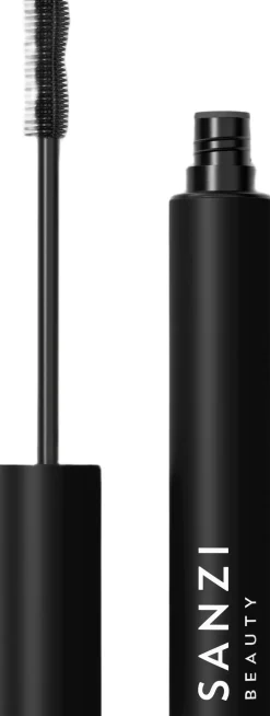 Sanzi Beauty Mascara Extra Volume Carbon Black With Eyelash Serum