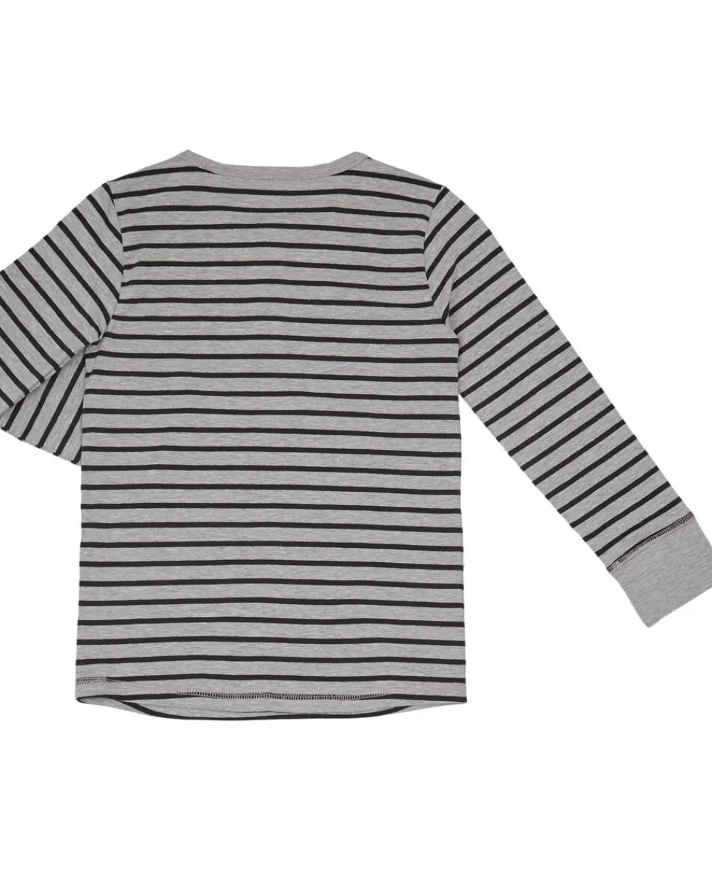 Magasin du Nord Collection Mason 1G+2G Light grey melange / black stripe Online