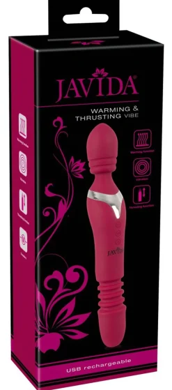 JAVIDA Massage Wand Warming & Thrusting Vibe New
