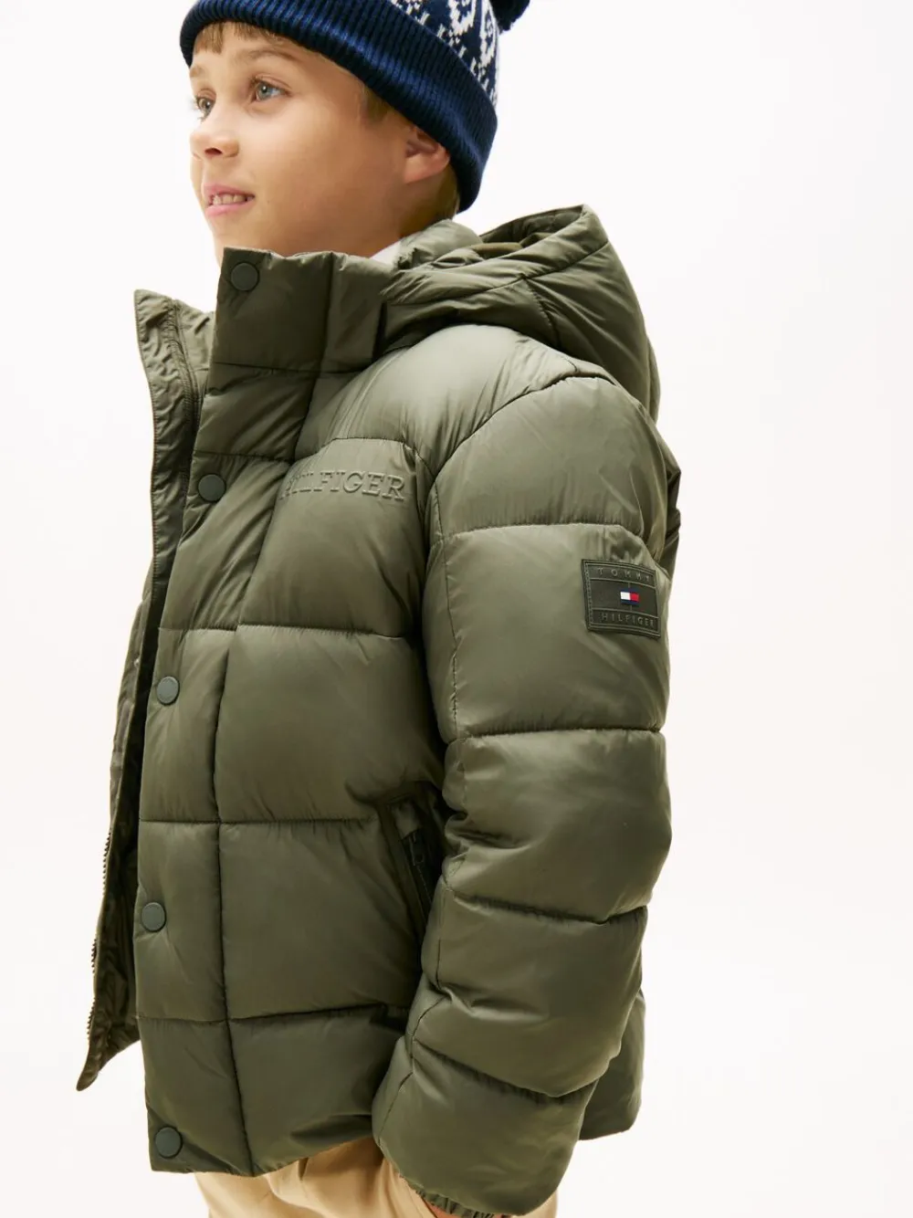 MATT AND SHINE EMBOSSED JACKET>Tommy Hilfiger New