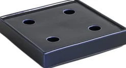 Mattone Candleholder-Large-Dark blu>Hay