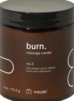 - Burn massagelys no. 2>MAUDE Hot