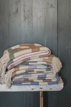 Mette Ditmer Maze Throw Brown Outlet