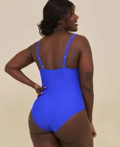 Cartel Copenhagen Medewi draperet badedragt - Cartel blue Sale