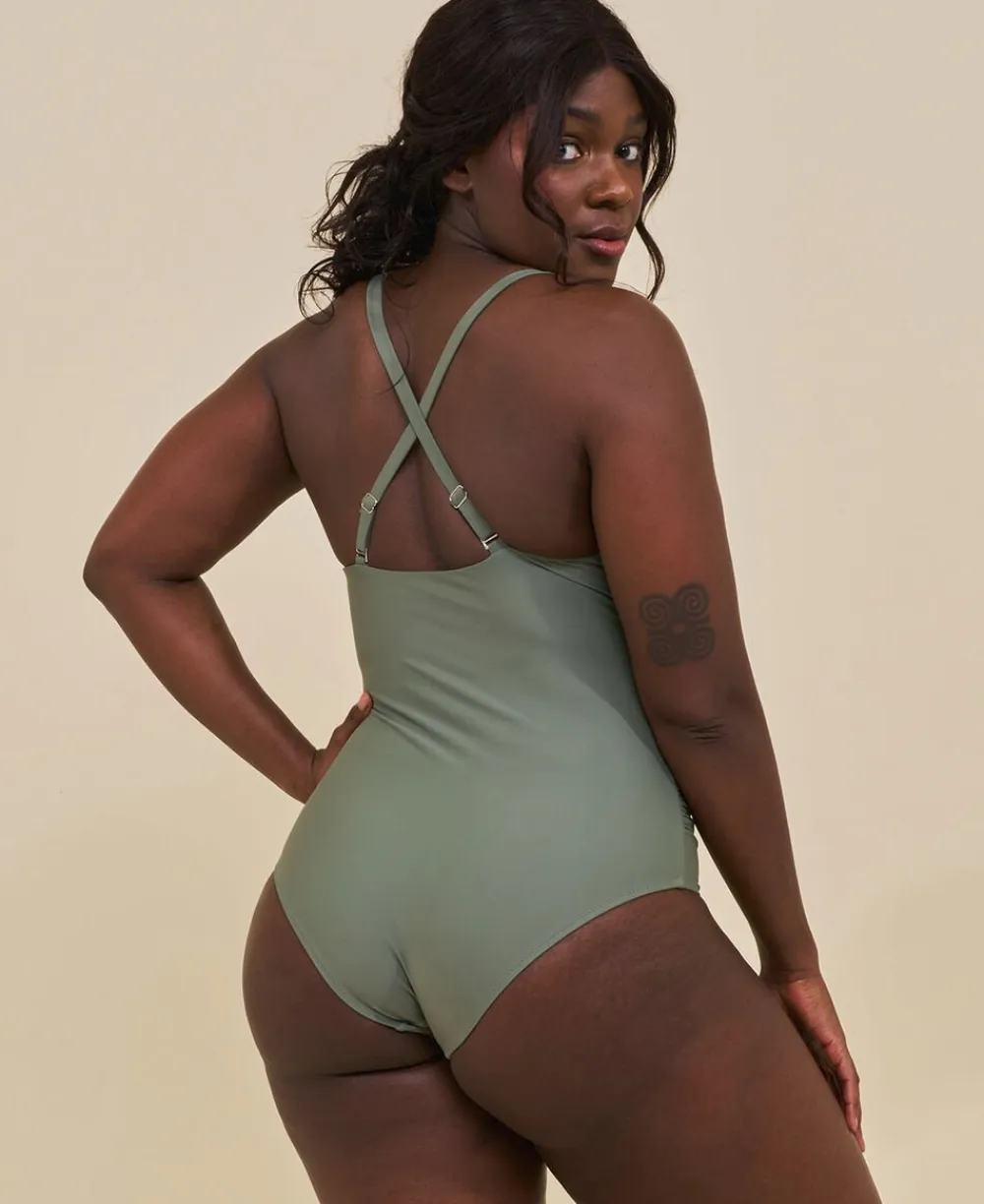 Dame Cartel Copenhagen Medewi draperet badedragt