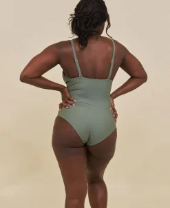 Dame Cartel Copenhagen Medewi draperet badedragt