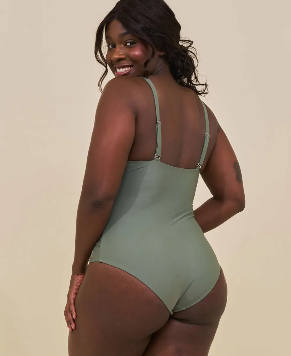 Dame Cartel Copenhagen Medewi draperet badedragt