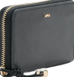 Medium wallet with mini-bead embell>MANGO Sale