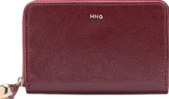 Dame MANGO Medium wallet with mini-bead embell