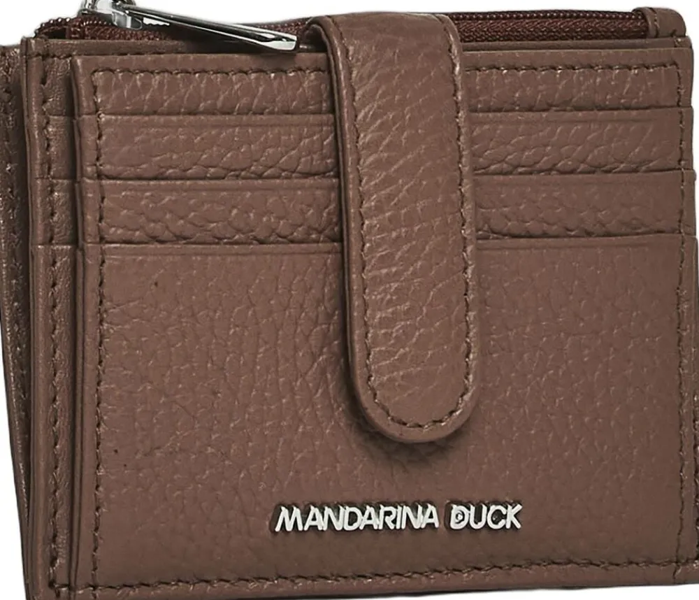 Mandarina Duck MELLOW LEATHER WALLET / Winter rose Online