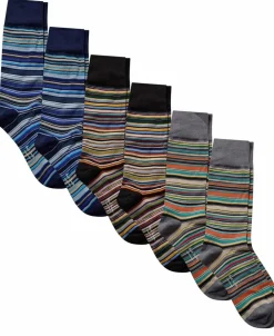 MEN SOCK 6 PACK SIGNATURE>PS Paul Smith Sale