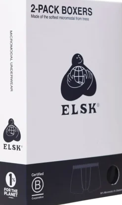 MEN’S MICROMODAL UNDERWEAR BOXERS 2-PACK>ELSK Best