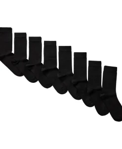 Mens plain sock 8 pk>Magasin du Nord Collection