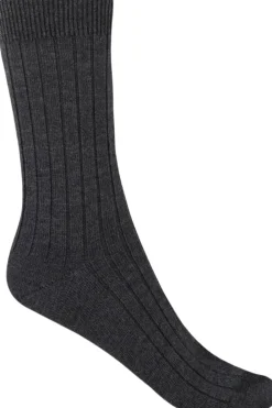 Dame Punto Blanco Mercerised wool socks - ribbed