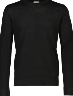 Lindbergh Merino strik med rund hals