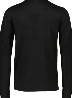 Lindbergh Merino strik med rund hals