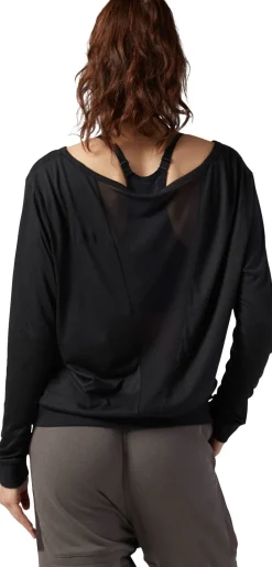 Reebok Mesh Longsleeve Tee Sort Outlet