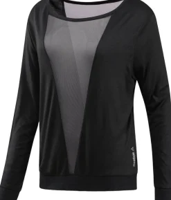 Reebok Mesh Longsleeve Tee Sort Outlet