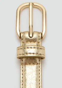 Metal buckle belt>MANGO New