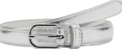 MANGO Metal buckle belt Silver Online